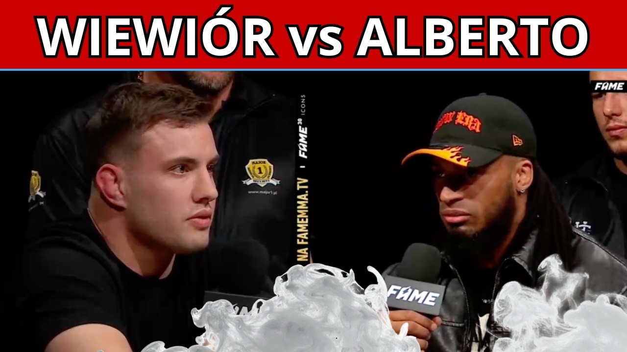 WIEWIÓR VS ALBERTO - FAME MMA 30 - FACE2FACE