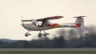 FANTASY AIR  ALLEGRO 2000 LSA, N44440 departing KHWY on 3/26/16