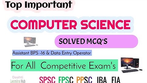 "Top Computer Science MCQs: Boost Your Exam Prep with These Essential Questions" (Part 1)
