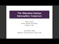 Neena Gupta. The Abhyankar-Sathaye Epimorphism Conjecture