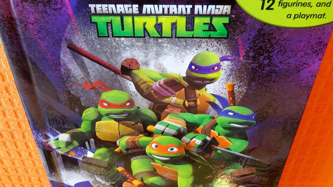Nickelodeon Teenage Mutant Ninja Turtles Phidal 12 Figures