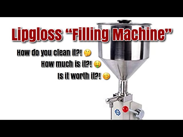 The Truth 👀 about the Infamous “Lipgloss Filling Machine” 👀👀 