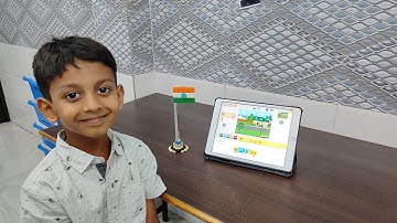 Happy Independence Day Project using Scratch Jr by Varane Parsana