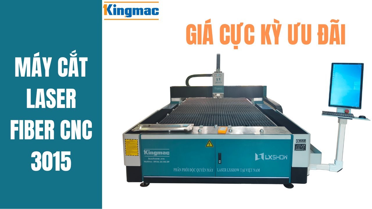 máy cắt laser fiber cnc 3015 công suất 3000w | máy cắt laser fiber cnc 3015 công suất 3000w
