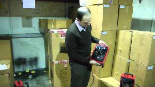 Hotex 110v 3kW and 1.5kW Electric Fan Heaters | Electric Space Heaters