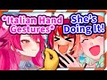 Kiara and IRyS Were Not Ready When Raora Started Talking With Italian Hand Gestures 【HololiveEN】