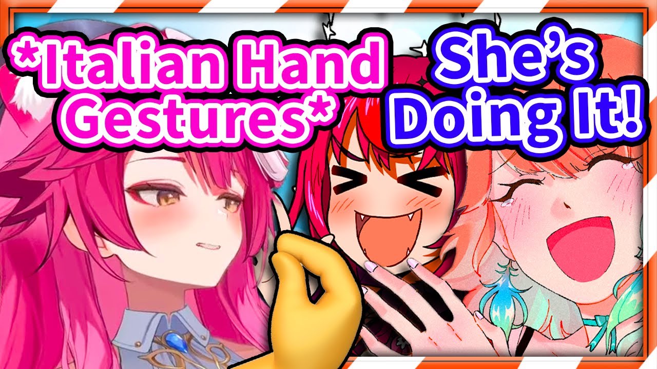 Kiara and IRyS Were Not Ready When Raora Started Talking With Italian Hand Gestures 【HololiveEN】