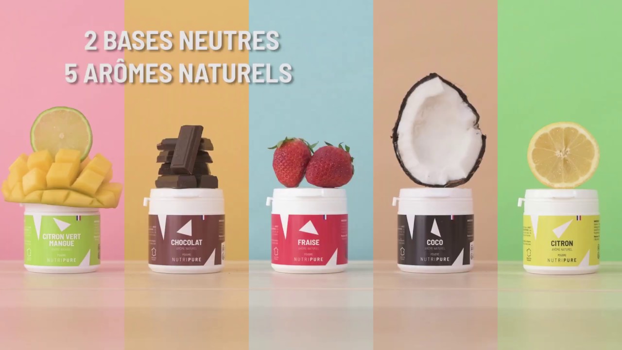 Aromes Naturels Nutripure pour whey et peptan