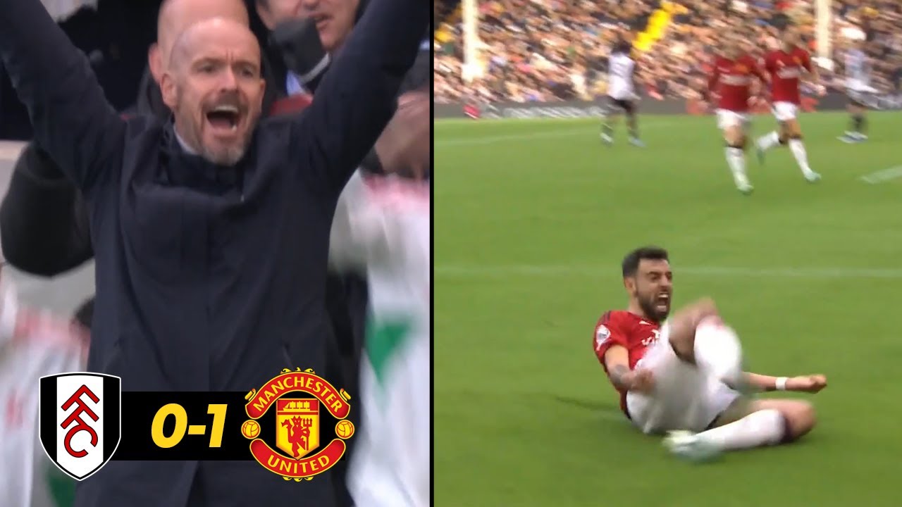 Bruno Fernandes last minutes goal vs Fulham | Manchester United  