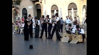 The William Tell Overture played by bottle musicians in Rome.