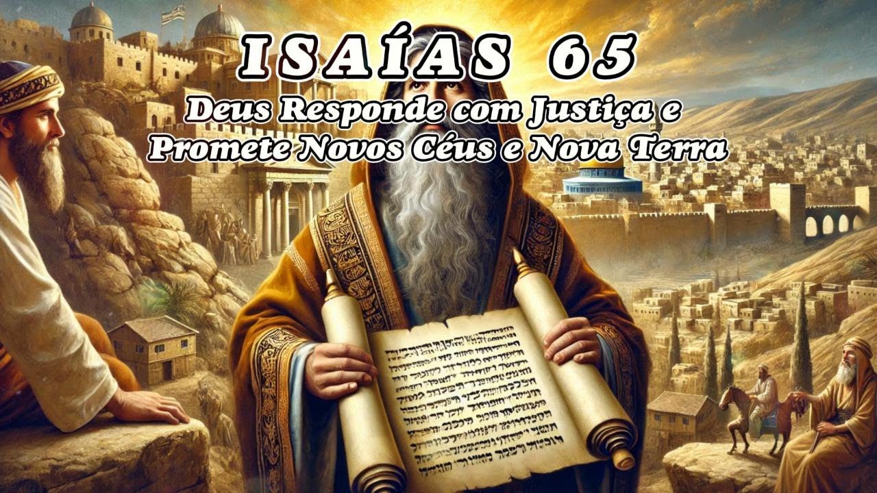 Isaías 65 – Deus Responde com Justiça e Promete Novos Céus e Nova Terra