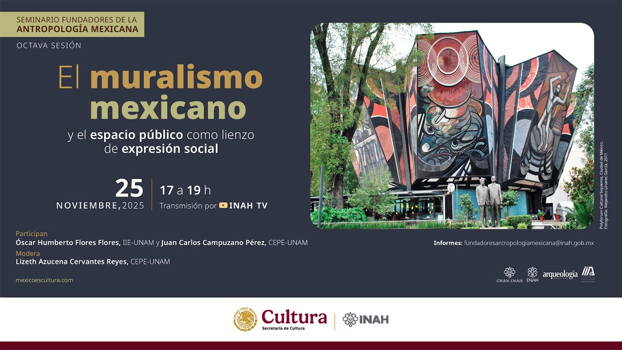 Fundadores de la Antropología | El muralismo mexicano y el espacio público como lienzo de expresión