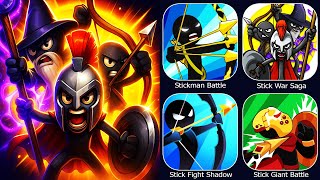 Stickman Battle,Stick War Saga,Stick Fight Shadow Warrior,Stick Giant Battle Reborn screenshot 4