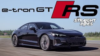 Electrifying Performance The Audi RS e Tron GT Review  #AudiRSeTronGT