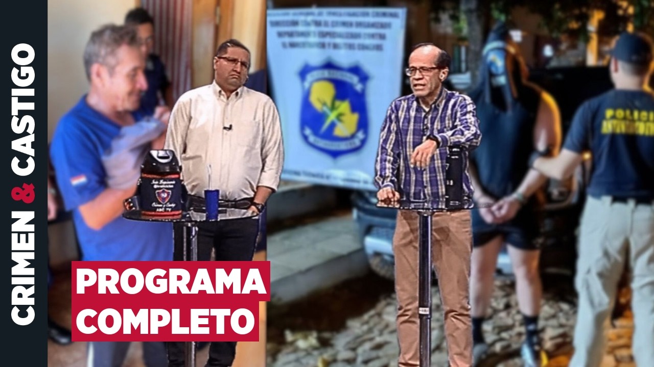 #CRIMENYCASTIGO🚨 INTENTO DE FEMINICIDIO EN CAAGUAZÚ - CAE SUPUESTO NARCOPILOTO - 5 de marzo de 2026