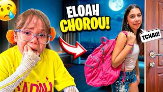 ELOAH CHOROU PORQUE SARAH FOI DORMIR NA CASA DAS AMIGAS? !!! | Família Araújo