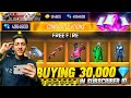 Buying 20,000 Diamond Dj Alok & New Cobra Mp40 😍In Subscriber Id Crying Moment - Garena Free Fire