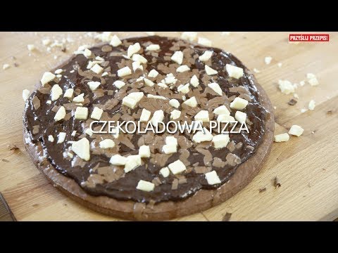 Wideo: Pizza Czekoladowa Z Jagodami