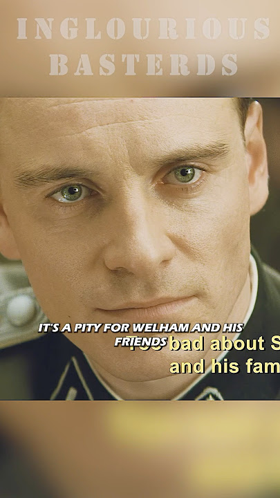 You’re just like this whiskey — not German.#movie#InglouriousBasterds