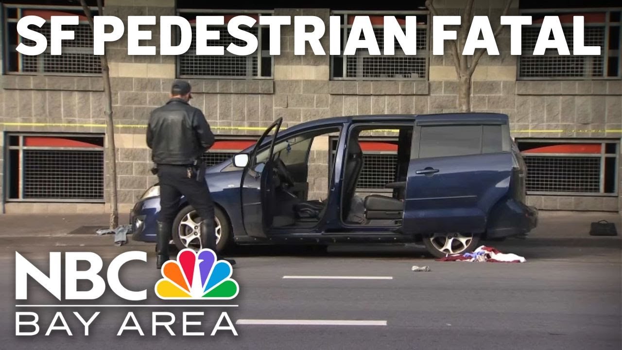 Pedestrian hit and killed by vehicle in San Francisco - YouTube