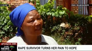 Rape survivor turns her pain into hope