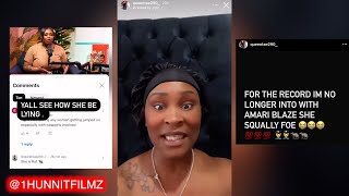 Queen Tae Disses Amari Blaze For Getting Mello Buckzz Arrested And Lying On Fyb J Mane Interview