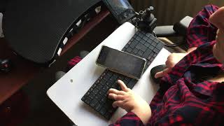 ASMR - Beautiful Disabled Chick Typing screenshot 5