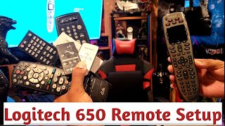 Celebrity Logitech Harmony 650 Recommendation & Setup Profile