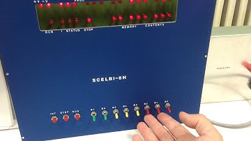 First Power-up of Intel 8008 Scelbi 8H