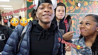 MESSAGE TO YOUR CRUSH👀🤫 |THEY WERE VERY BOLD🤭| *HIGH SCHOOL VLOG*