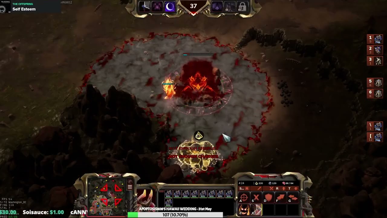 [2.5.25] Stormgate: Grimmy (Infernals) vs (Infernals) 【Map: Boneyard】