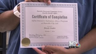 Danville City Jail inmates complete first phase of new drug rehab program