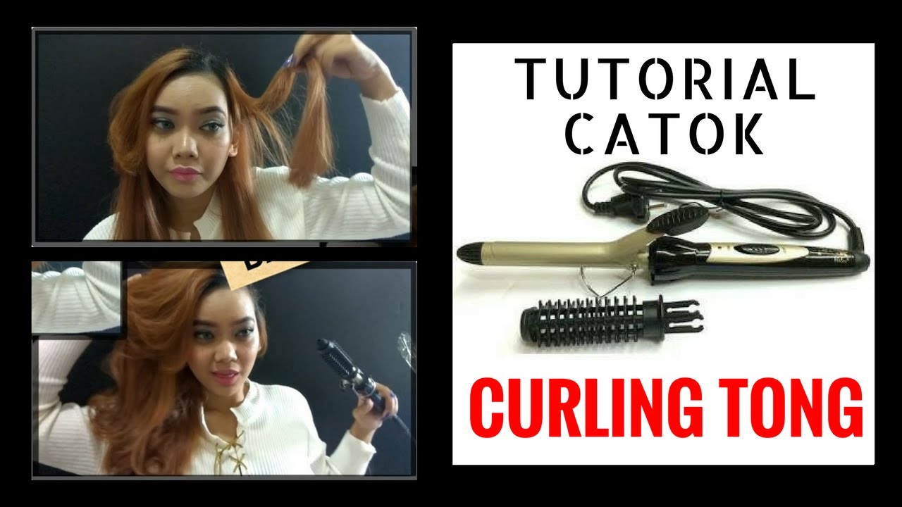 Hair Tutorial 3 Cara Catok  Curly  Rambut  Baday Catok  