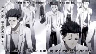 Steins;Gate Anime - Opening 1 (Eng, Jap, Romaji subs) Resimi