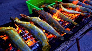 Alor Gajah Largest Morning Market | Pasar Tani Alor Gajah Melaka | Malaysia Street Food - Ikan Salai