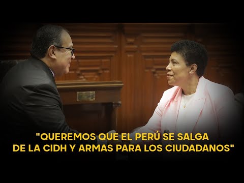 Otárola y su “plan Boluarte”: congresistas piden armas para civiles y la salida del Perú de la CIDH