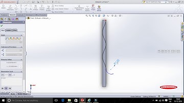 Solidworks Tutorial -11| Drill bit 3D Solidworks | How to draw Drill bit | Science techy