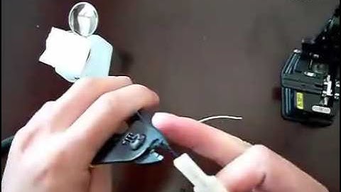 FTTH quick connector   cold junction technology