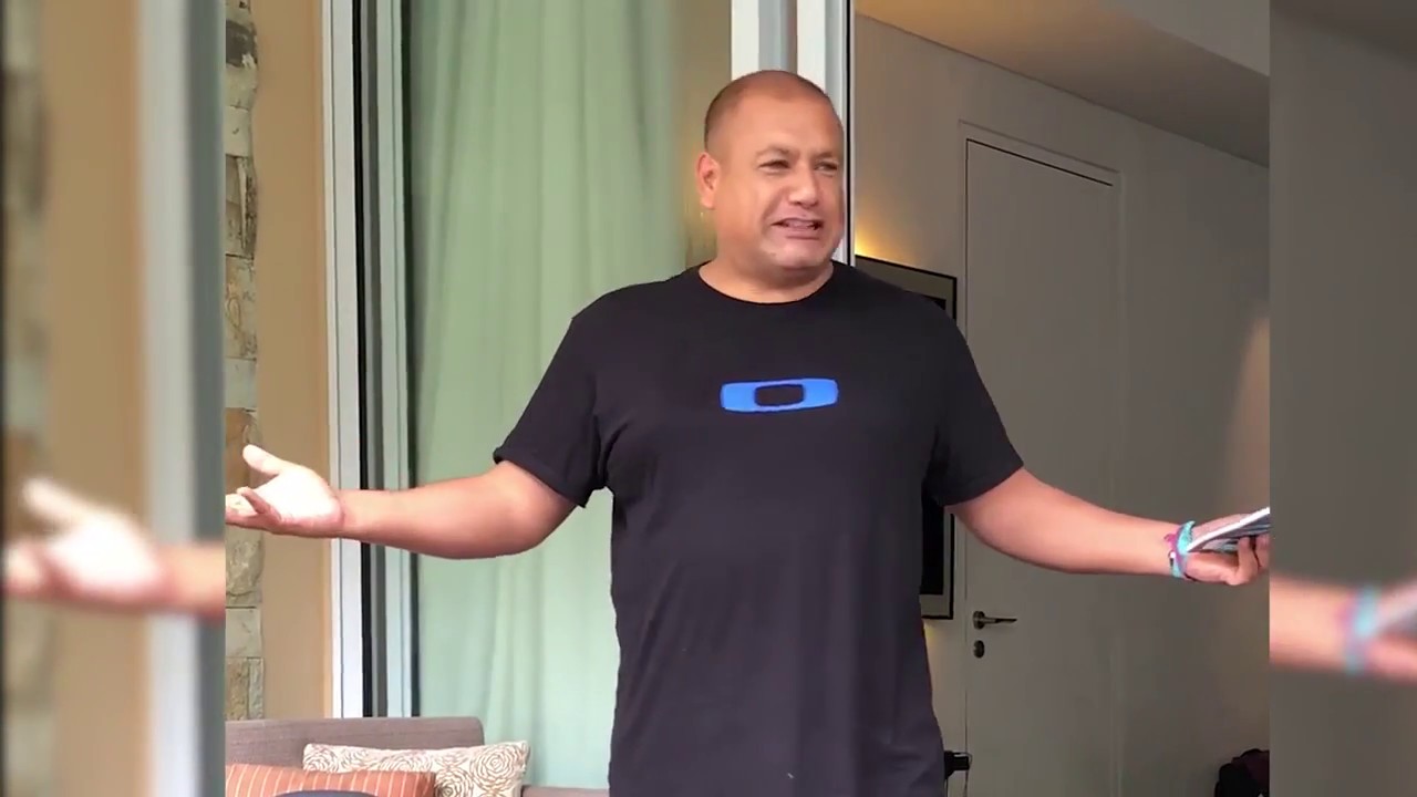 Glen Coutinho delivering "Flick the Switch"