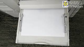 A4 template label printing instruction