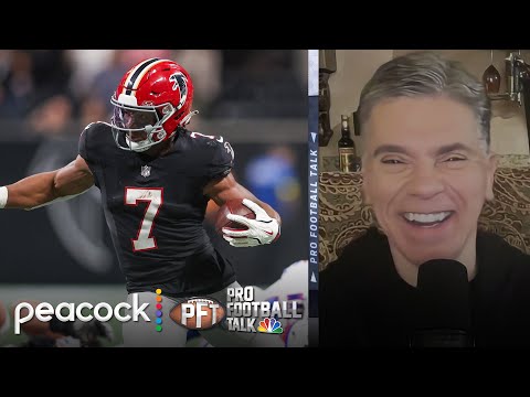 Bijan Robinson, Atlanta Falcons bully 'shell-shocked' Buffalo Bills | Pro Football Talk | NFL on NBC