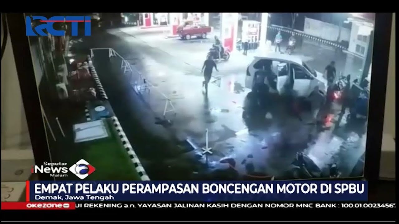Polisi Menabrakkan Mobil Saat Menangkap Kawanan Begal di SPBU Jateng - SIM 06/03