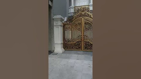 Cổng nhôm đúc và  hàng rào nhôm đúc