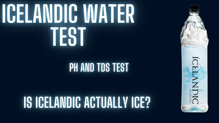Icelandic Glacial #Water test - pH and TDS