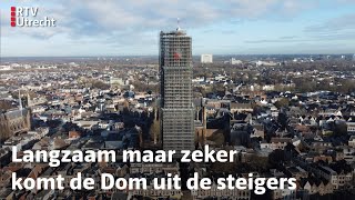 Documentaire: Zo komt de Dom langzaam maar zeker uit de steigers | RTV Utrecht | RTV Utrecht