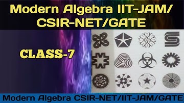 MODERN ALGEBRA CSIR- NET 2020// IIT-JAM- (Lecture-7)//GROUP THEORY//,PERMUTATION GROUP