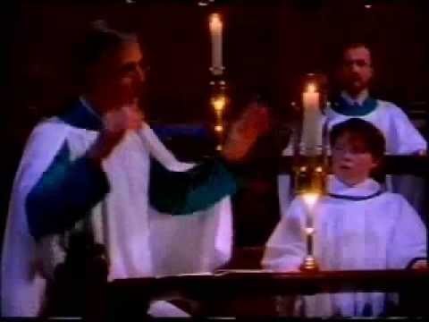 This really gives a soloist a chance to shine (several chances actually, as if hitting that top C once wasn't heroic enough!) Allegri's incomparable Miserere Mei Deus (Psalm 51) being sung for an actual service in 1995. I also have a short bit of the choir being rehearsed for this if anyone's interested. I've also posted King's College Cambridge doing it just for the camera! It's superb. I think the silences are considerably longer, and that Salisbury truncated them to make the piece more suitable for the service. For the lyrics, see Psalm 51. Copyright King David. Virtually anonymous chroristers all over the country perform to this standard week in, week out, with little recognition, all in the course of a day's unpaid work, while untalented pop 'stars' make millions. Funny old world!