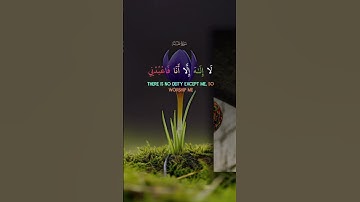 سورة طه الآية ١٣-١٥