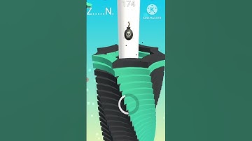 Stack ball of the level.(iOS android gameplay) #stackball#ZAHIDNOORGAMER #shortsfeed #ytshort#shorts