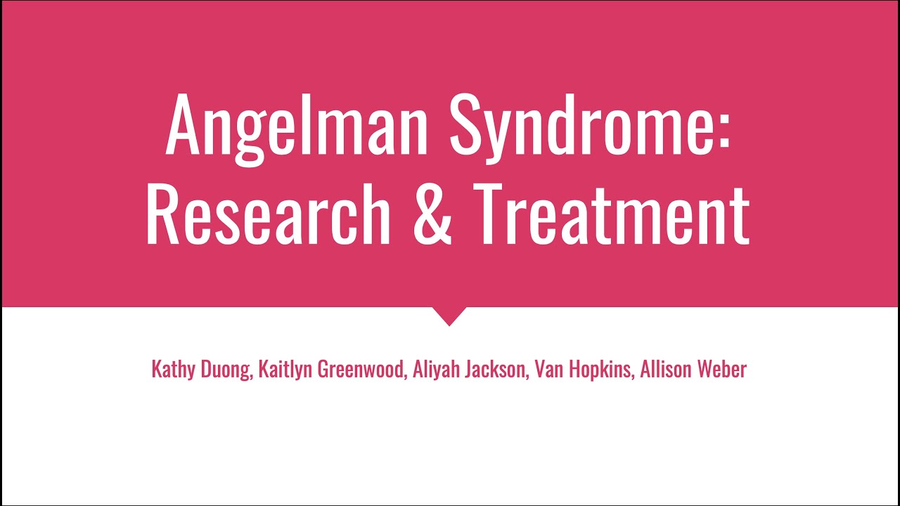 Angelman syndrome case study picture